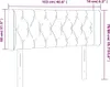 vidaXL Kopfteil mit Ohren Creme 103x16x78/88 cm Stoff Produktbild-Vorschau 8