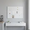 Tableau d'affichage en feutre Relaxdays, 12 pièces, carrés Voir les images du produit 3
