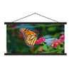 MuchoWow® Textilposter Schmetterlinge - Blume - Natur 90x45 Produktbild-Vorschau 1