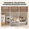 FCH Katzenbaum mit Katzenklo Schrank, 135 cm hoch, mit Produktbild-Vorschau 7