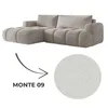 MORELLO Cloud Ecksofa Bouclé mit DL-Mechanismus, Produktbild-Vorschau 6