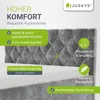 Juskys Polsterbett Nizza 120x200 cm mit Matratze - Produktbild-Vorschau 5