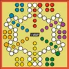Ludo - Mensch Nicht XXL - 6 Spielern - Spielfeld von Produktbild-Vorschau 1