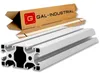 ALUMINIUM KONSTRUKTIONSPROFIL 40x80 R8 100cm ELOXIERT + Produktbild-Vorschau 10