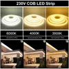 08 Meter, 3000K warmweiß COB LED Streifen Set, IP20 Produktbild-Vorschau 8