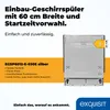 Exquisit Geschirrspüler EGSP6012-E-030E silber | Produktbild-Vorschau 2