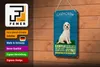 Blechschild Spruch 12x18cm Cavachon Hund gentle affectionat Produktbild-Vorschau 3