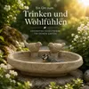 Stephans Möbelbörse Vogeltränke mit 2 Vögeln aus Zement | Produktbild-Vorschau 3