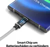 USB-C Kabel Nylon Schnell Ladekabel Datenkabel für Samsung Produktbild-Vorschau 5