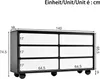 Merax Sideboard avec pieds métalliques stables, commode Voir les images du produit 5