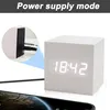 Digitaler Wecker Mit Doppelalarm, Holzgehäuse, LED-Anzeige, Produktbild-Vorschau 3