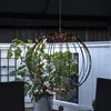 LED 3D Designkugel 'Mounty' - D: 50cm - 198 warmweiße LED - 8 Funktionen - faltbar - schwarz Anteprima dell’immagine prodotto