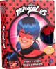 Ladybug Perücke mit Maske für Erwachsene blau-rot-schwarz - Produktbild-Vorschau 2