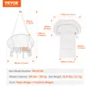 Fotel wiszący VEVOR, nośność 150 kg, fotel wiszący makrama Podgląd zdjęcia produktu 7