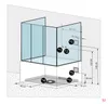 Kombination Badewanne Dusche K88-WS-EH-B-SC-EA Duschtempel Produktbild-Vorschau 4