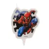 Candela per torta Spiderman 7 cm Anteprima dell’immagine prodotto 2