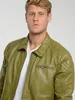 JCC Lederjacke 3102231 Herren olive 50 Produktbild-Vorschau 3
