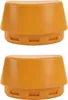 Two orange suspension bump stops are shown against a white background. Anteprima dell’immagine prodotto