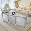 Parc pour bébé 180x120x66cm avec filet basket-ball parc Voir les images du produit 1