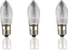 Ersatzkerzen 34V 3W, 3Stk Riffelkerzen E10, für 7 Produktbild-Vorschau 1