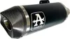 ARROW urban ciemny aluminiowy tłumik wsuwany z zaślepką do Podgląd zdjęcia produktu 2