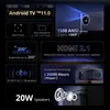 Proiettore ETOE Whale Pro, 1080P, 1500 ANSI lumen, Android Anteprima dell’immagine prodotto 3