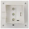 vidaXL Luci solari da esterno 6 pezzi LED quadrati 12 cm Anteprima dell’immagine prodotto 8