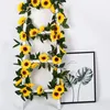 Künstliches Sonnenblumengirlanden-Set für Hochzeit und Produktbild-Vorschau 3