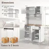 A diagram showing the dimensions and load capacities of a kitchen cabinet. Produktbild-Vorschau