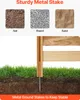 SucceBuy Clôture pare-vue bois 3 panneaux Clôture à lattes Voir les images du produit 4