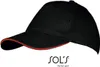 SOLs 00594 | Five Panels Cap Long Beach / Fermeture Voir les images du produit 1
