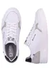 Rieker Sneaker - Weiß / Quarz / Schwarz Glattleder Größe: Produktbild-Vorschau 6