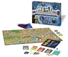 A board game set, including the game box, board, and game pieces, laid out on a white background. Produktbild-Vorschau