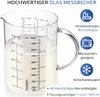 Tescoma szklany dzbanek z miarką Delicia 1000ml żaroodporne Podgląd zdjęcia produktu 6