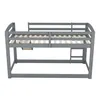 okwish Etagenbett Stockbett 90x200cm mit  Lattenrost, Produktbild-Vorschau 9