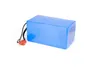 A blue lithium-ion battery pack with connectors on a white background. Náhled obrázku produktu
