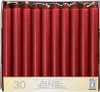 Papstar Tafelkerzen Ø 2,15 cm 19,6 cm bordeaux, 4 x 30 Produktbild-Vorschau 2