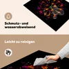 KitchenYeah© Herdabdeckplatte Blumen - Orange - Rosa - Produktbild-Vorschau 4