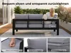 MeXo Gartenmöbelset, Loungeset Aluminium für 6-7 Personen Produktbild-Vorschau 10