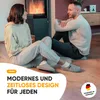 Komforty Hausschuhe Damen Herren - Rutschfeste Hausschuhe Produktbild-Vorschau 5