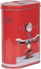 Clayre & Eef Aufbewahrungsdose 14x8x19 cm Rot Metall Produktbild-Vorschau 4