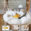 PURPURRA  123 cm Moderner Katzenbaum Turm für große Katzen Produktbild-Vorschau 5