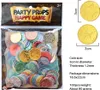 100 Stück Piraten-Goldmünzen, Plastik-Goldmünzen, Produktbild-Vorschau 3