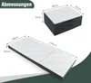 Skládací matrace COSTWAY, matrace pro hosty, třídílná Náhled obrázku produktu 7