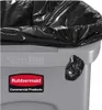 Rubbermaid Abfallbehälter Slim Jim mit Lüftungskanälen grau Produktbild-Vorschau 8