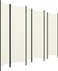 Parawan 6-panelowy, biały, 300 x 180 cm Podgląd zdjęcia produktu 3
