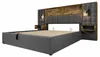 Lit avec coffre de rangement, dimensions 160x200, structure Voir les images du produit 19