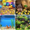 120 mini-canards résine jaune mini-canards pour décoration, Voir les images du produit 6