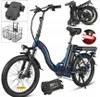 20" elektrické kolo e-bike e-skládací kolo, pedelec, Náhled obrázku produktu 1