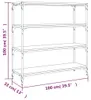 vidaXL Regál Sonoma Dub 100x33x100 cm odvozený výrobek ze Náhled obrázku produktu 8